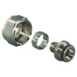 Зажимной адаптер Uponor Flex-X PEX 20 x 2,8 - 3/4" ВР Евроконус.1045543