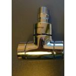 Вентиль на обратную подводку Oventrop "Combi E" 1/2" никелированный