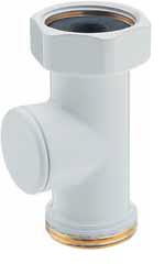 Одиночный соединительный вентиль 3/4" прямой.