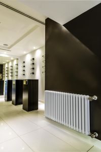 Алюминиевый радиатор Fondital Mood 500/ 18 секций белый глянец