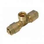 Тройник с наружной резьбой PEXAL 16*2.25х1/2"х16*2.25