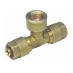 Тройник с внутренней резьбой PEXAL 16*2.25х1/2"х16*2.25