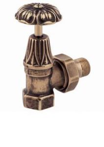 Вентиль запорный Carlo Poletti Artistic-V673  1/2" угловой