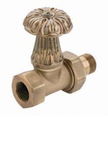 Вентиль запорный Carlo Poletti Artistic-V677  1/2" прямой