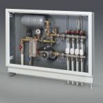 Oventrop Multidis SF 1" коллектор на теплый пол для 6 контуров