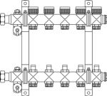 OVENTROP коллектор "Multidis SF" 1" с вентилями на пять контуров 