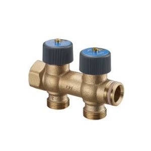 Распределительная гребенка Oventrop Multidis R  G3/4"- G3/4",  2 выхода