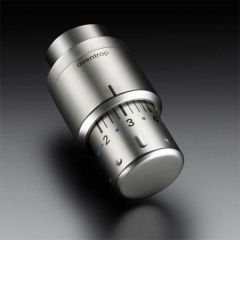 Термоголовка Oventrop Uni SH матовая сталь