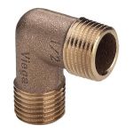 Viega угольник 90гр. 1/2" НН бронза
