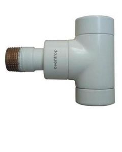 Вентиль на обратную подводку Oventrop "Combi E" 1/2" белый