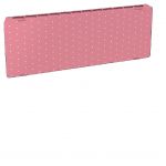 Дизайн-радиатор Lully, коллекция из стекла, серия "Горошек" Высота 180 мм (Плинтусный)