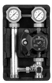 Насосная группа MEIBES МK 1 1/4 " контур с трехходовым смесителем Поколение 8