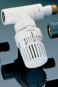 Термостатический вентиль Oventrop "E" 1/2" белый