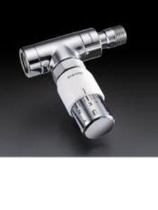 Термостатический вентиль Oventrop "E" 1/2" матовая сталь