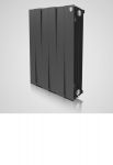 Биметаллический радиатор Royal Thermo PianoForte 500/Noir Sable (чёрный антрацит)/ 10 секций