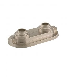 Крышка-розетка для радиатора с нижним подключением Hummel матовая сталь купить недорого от официального поставщика в Москве и подмосковьематовая никелированная