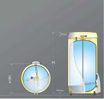 Водонагреватель OSO Saga S 120 напольный бак из нержавеющей стали 120 литров.