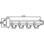 Коллектор с гидрострелкой Супер-Стандарт 4/125 + 1/90